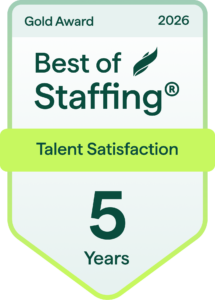 Best of Staffing Talent 5 Year Award